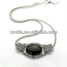 New arrival diamond jewelry expensiver 925 sterling silver necklace